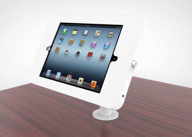 Αγορά Η διευθετήσιμη χήνων λαιμών Ipad περίπτερων στάσεων σκόνη περιφράξεων μετάλλων τοποθετημένη γραφείο που ντύνεται τελειώνει online manufacture