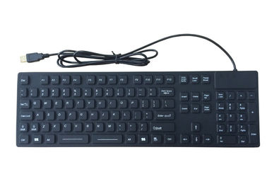 Αγορά Η διεπαφή 100mA IP68 USB PS2 στεγανοποιεί το πληκτρολόγιο 105 κλειδιά online manufacture